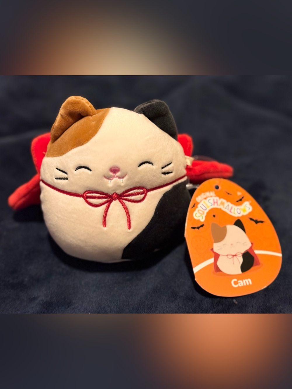 Squishmallows 5" Halloween (Cam The Cat Vampire) - NWT